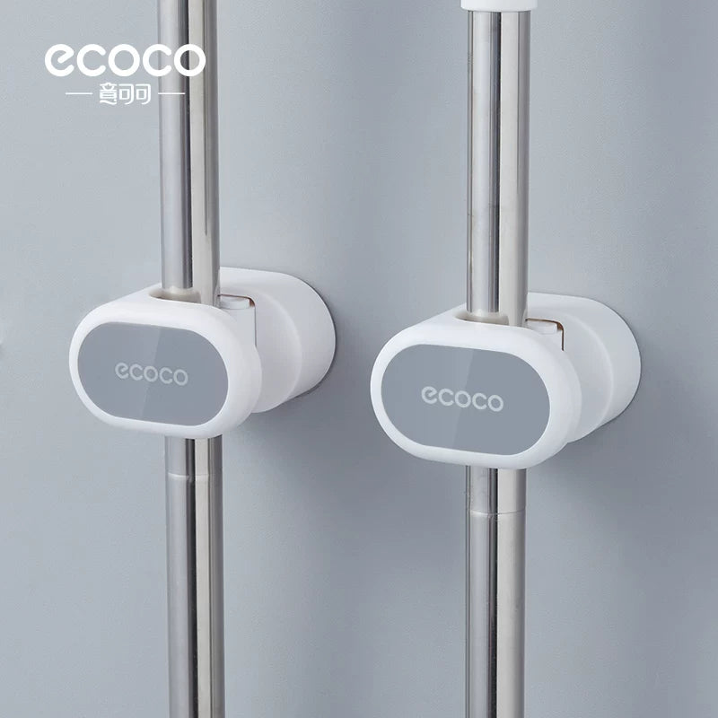 ecoco mop çəngəl asılqan divara asılan vanna otağı mop saxlama rafı yapışqan güclü süpürgə klipi