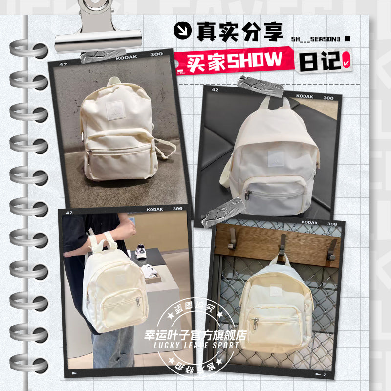 Adidas Women's Small Waist Bag, New Autumn Model, White School Bag, Daily Waist Bag, Sports Bag KE4017