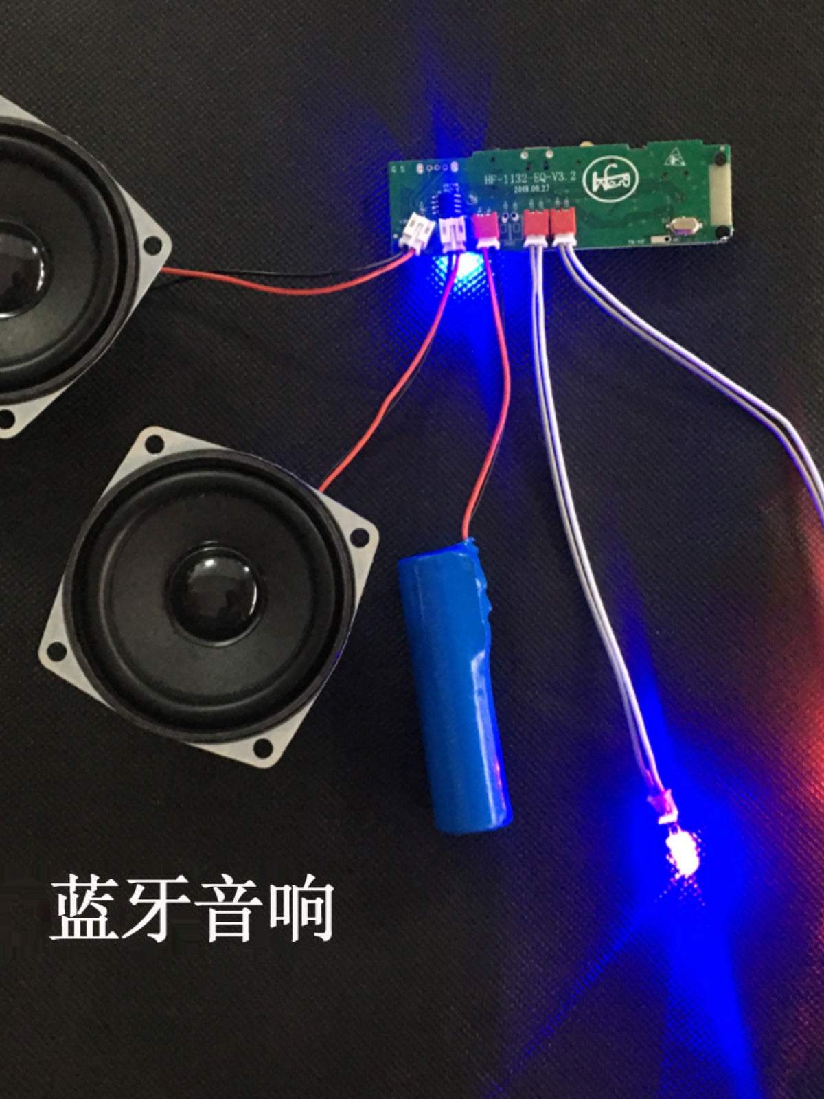 Bluetooth audio gücləndirici lövhə modulu fənər mp3 lövhəsi bluetooth qəbuledicisi radio diy dinamik sabvufer