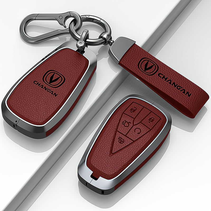 Chang'an açar örtüyü CS75/CS35/CS55/X5 PLUS Yidong Lumin/uniz/K/T Yida orijinal dəri çanta