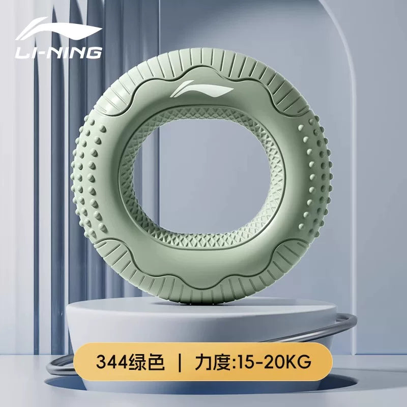 Li Ning Grip Gücləndirici Silikon Tutma Üzük Kişi Peşəkar Əl Gücü Barmaq Reabilitasiyası Təlim Avadanlığı Qol Əzələ Tutma Topu