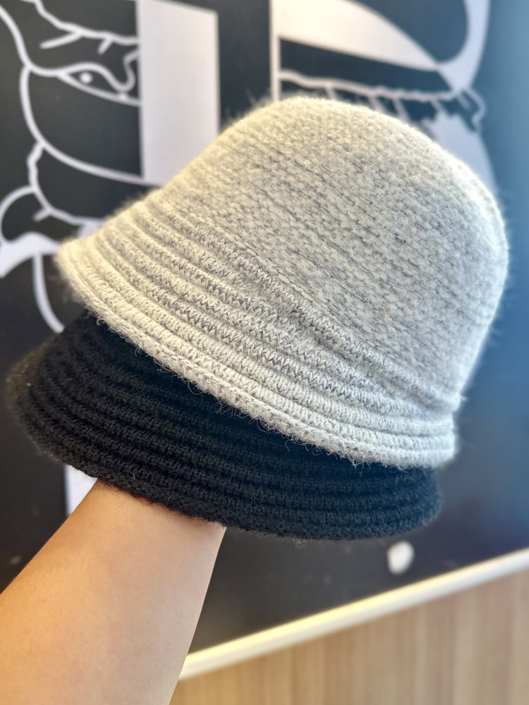2025 New Autumn/Winter Korean Style Fashionable Multifunctional Layered Warm Fisherman Hat, Daily Simple Knitted Bucket Hat for Women