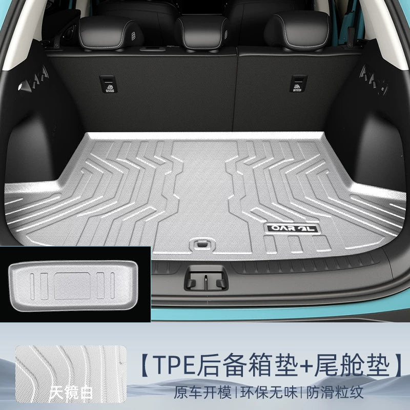 25 BYD Hiace 05EV Xüsusi Baqaj Döşəməsi TPE Quyruq Qutusu Döşəməsi Ön və Arxa Avtomobil Aksesuarları 05