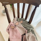 0-3 Yaşlı Uşaqlar üçün Balaca Ayı Geyimləri Qızlar üçün Uzun Qollu T-shirtlər