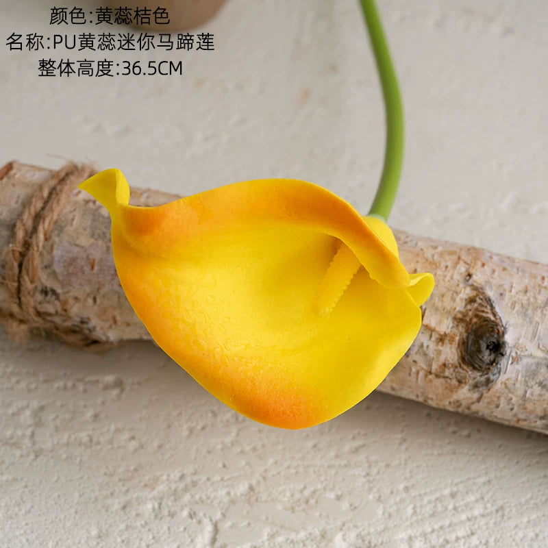 beautiful artificial flower calla lily Home decoration bridal artificial flower