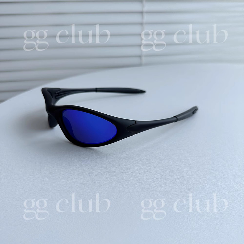 Retro ağır sənaye punk bir parça günəş eynəyi TR90 materiallı velosiped əleyhinə UV günəş eynəkləri kişilər və qadınlar üçün