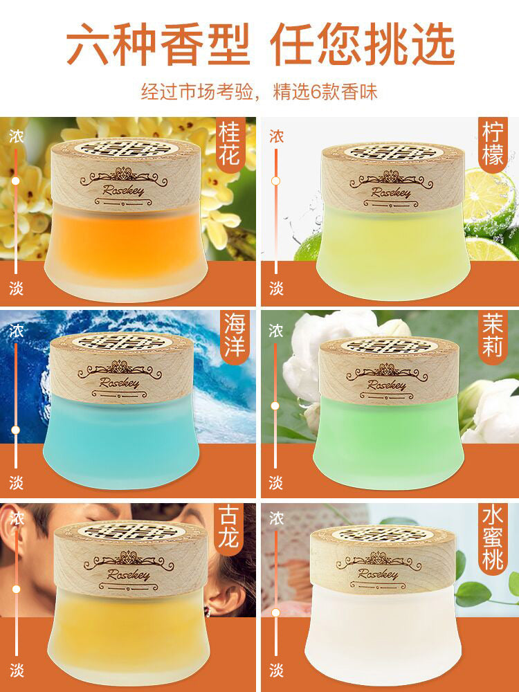 Bərk Balzam Osmanthus Ətri Avto Ətir Avtomobil Daxili Dekorasiya Dekorasiyası Kişi və Qadın Avtomobili Uzunömürlü İşıq Aromaterapiya