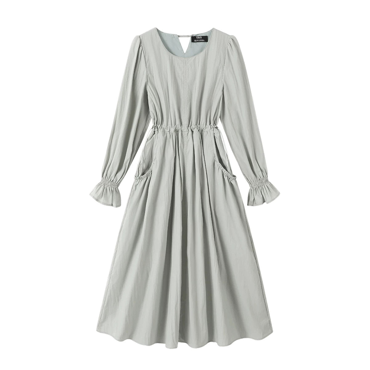 Cholisa-nın özünəməxsus və gözəl fransız üslubunda qolsuz, zərif bel hissəli don, 2026-cı ilin yaz və yay mövsümü üçün yeni bir tərz.