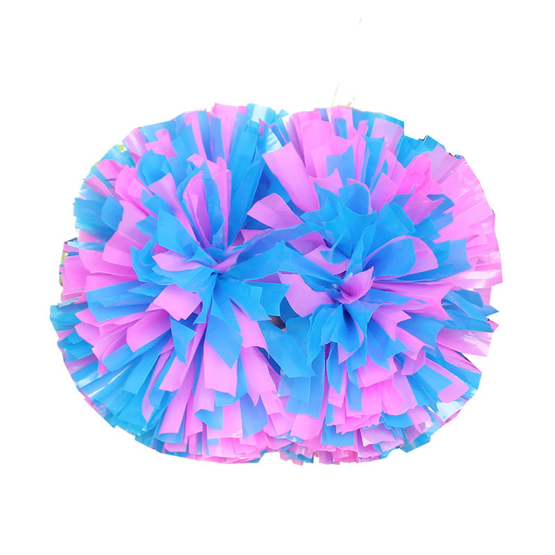 Tutqun qolu ikitərəfli yarışma gül topu tutan güllər ibtidai sinif şagirdləri cheerleading əl çiçəkləri əl ilə əyilmiş çiçəklər