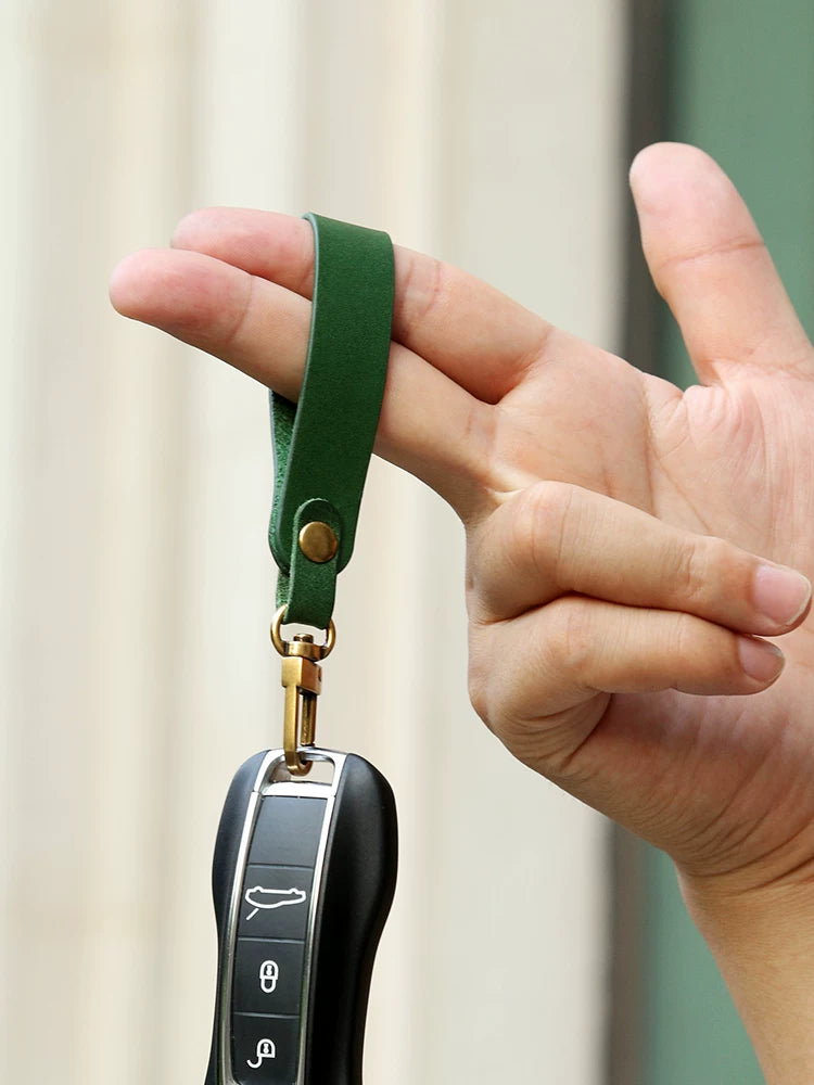 Morandi car key chain with chain, drop-shaped access card holder for Haval, Changan, Roewe, Hyundai, Kia and Chery.