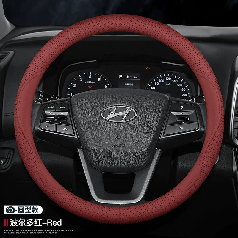 Hyundai Elantra, Festa, Elantra, Tucson ix35, Tucus, Sonata sükan örtüyü orijinal dəri ilə