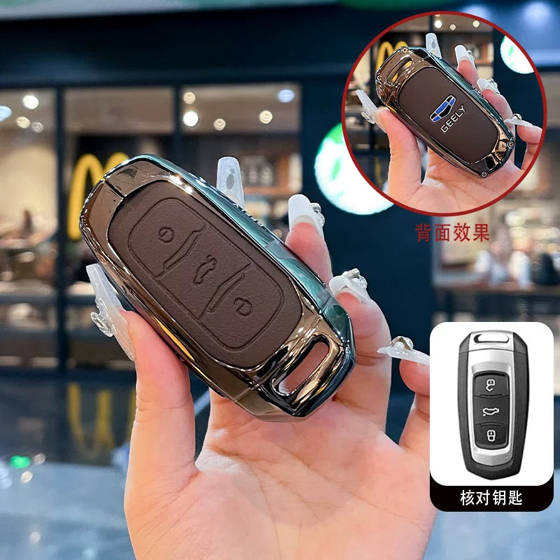 Geely Jiaji açar örtüyü, Geely Haoyue PRO, Xingyue L, Boyue, Binyue, Emgrand və Binrui avtomobil çantası klipləri üçün uyğundur