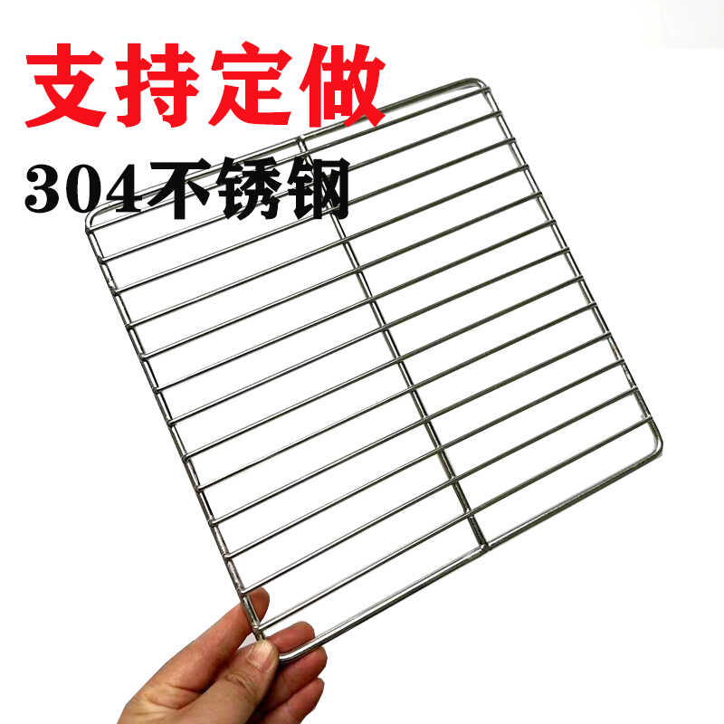 Milli standart 304 paslanmayan poladdan hazırlanmış barbekü mesh məişət zolağı barbekü mesh tort soyutma rafı kommersiya barbekü qril mesh
