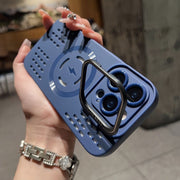 Apple 16ProMax cib telefonu üçün uyğun yay yeni donma nöqtəsi nəfəs ala bilən qabıq yeni iPhone15pro/14plus maqnit doldurma 13 qoruyucu örtük 12 sadə və yüksək səviyyəli düşməyə qarşı 11 kişi və qadın