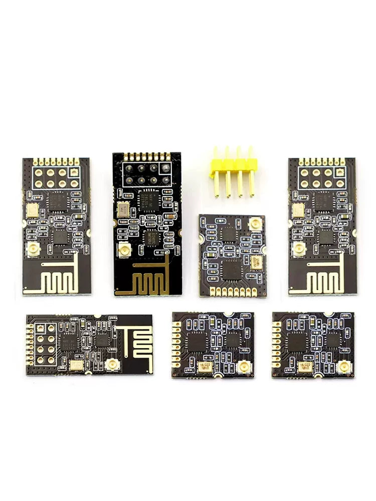 Sənaye dərəcəli GT-24 rəqəmsal ötürmə 1100 metr uzun məsafəli simsiz modul 2.4G NRF24L01+PA+LNA
