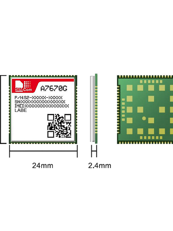 A7670G A7670G-LLSE/LABC/LABE/LLSA qlobal versiyası 4G CAT1 modulu yeni və orijinal