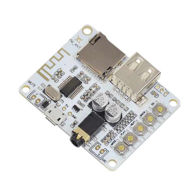 Yunhui Bluetooth audio qəbuledici modulu simsiz modul itkisiz avtomobil dinamiki dəyişdirilmiş Bluetooth 4.2 dövrə lövhəsi
