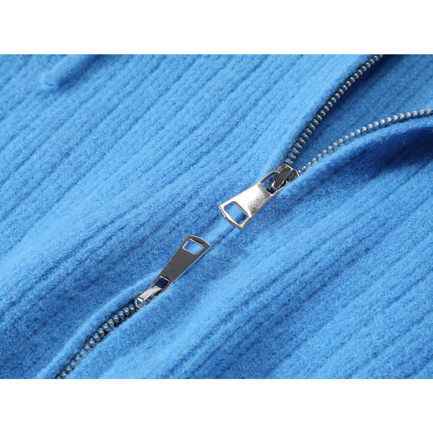 Chorissa Mavi Yumşaq Kardiqan Qadın Sviteri, Yaz, Payız və Qış, Başlıqlı Top, Koreya Üslubunda, Yüksək Seçimli Trikotaj Kardiqan