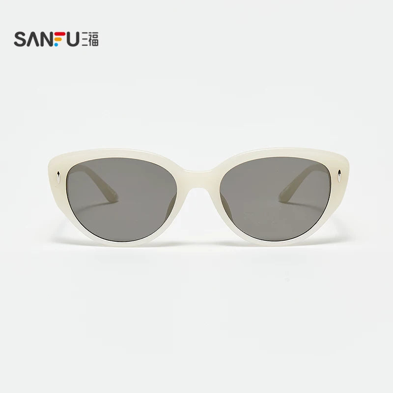 Sanfu Amerika retro pişik gözü günəş eynəyi moda geyim aksesuarları günəşdən qoruyan eynək 855342