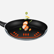 Çatdırılma pulsuzdur, Cooking King tavası, yapışmayan tava, steyk qabı, məişətdə yağsız tüstülü induksiya sobası, universal qaz sobası