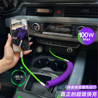 Tətbiq edilə bilən CarPlay Avtomobilə quraşdırılmış USB kabel Volkswagen BMW Audi Mercedes-Benz Yay Çıxarılan Avtomobil Doldurma Kabel