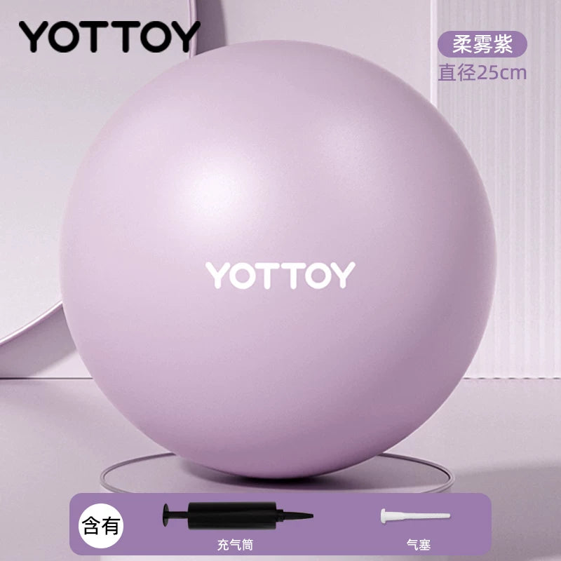 yottoy Pilates topu qalınlaşdırılmış partlayışa davamlı 300Kg yükdaşıyıcı gücləndirilmiş elastiklik təhlükəsizlik partlayışa davamlı çevik rebound