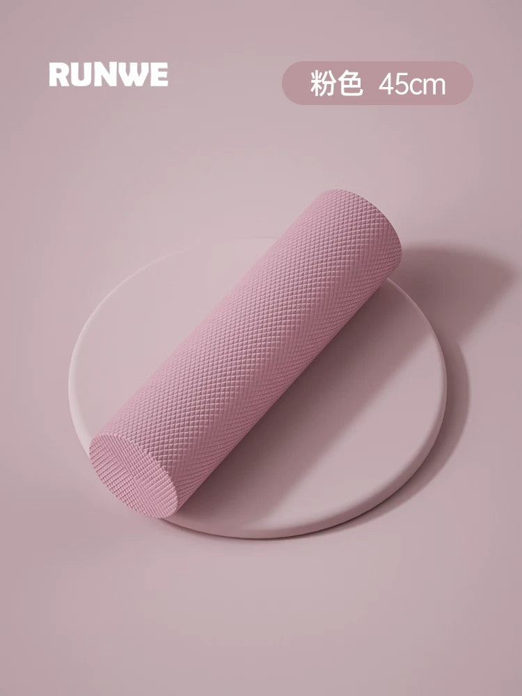 Langwei bərk köpük roller əzələ rahatlama məşqi eva roller hamar geri yuvarlanan yeni başlayanlar üçün nazik ayaqlar təcrübəsiz fitness