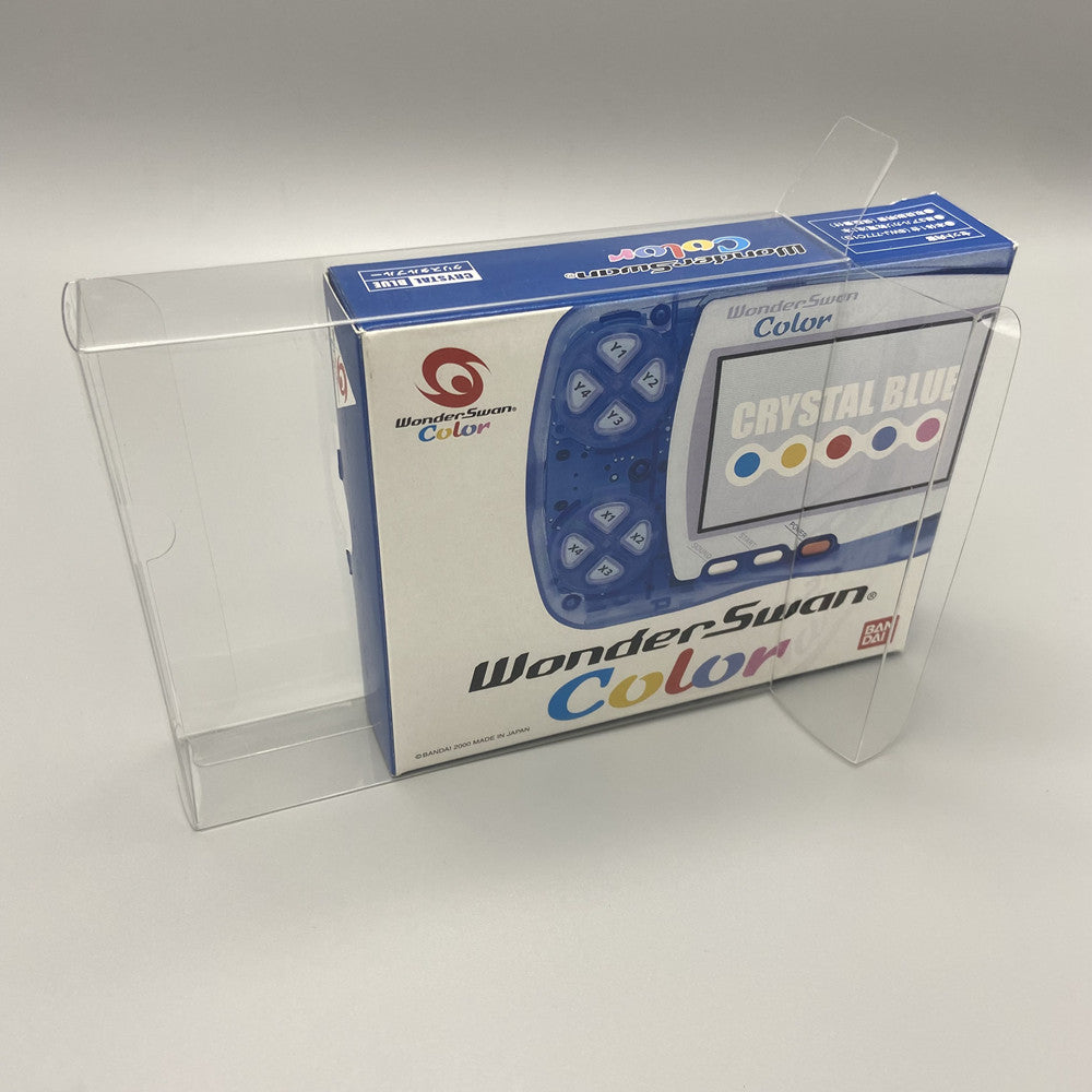 Bandai WSC Wonder Swan Color oyun konsolu saxlama kolleksiyası ekran qoruyucu qutusu