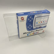 Bandai WSC Wonder Swan Color oyun konsolu saxlama kolleksiyası ekran qoruyucu qutusu