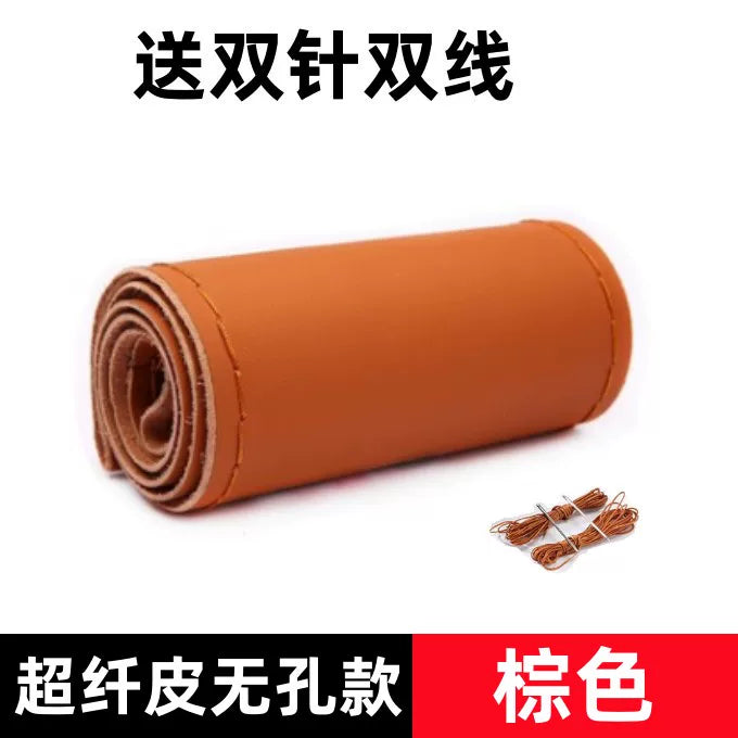 2006/2007/2008/2009/2010/2012/2013-cü illərdə istehsal olunmuş köhnə Toyota Reiz, Camry və Corolla modelləri üçün əl ilə tikilmiş sükan örtüyü.