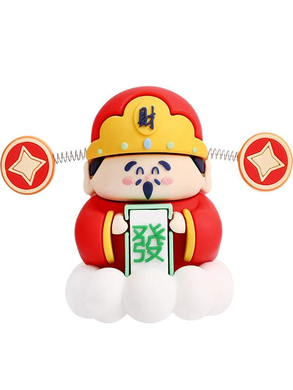 2025 Yeni Avtomobil Sərvət Tanrısı Avtomobil Dekorasiyası Avtomobil Mərkəzi Konsolu Dekorasiyası Uğurlar Uğurlar Bəxt Yelləncəyi Kiçik Sərvət Tanrısı