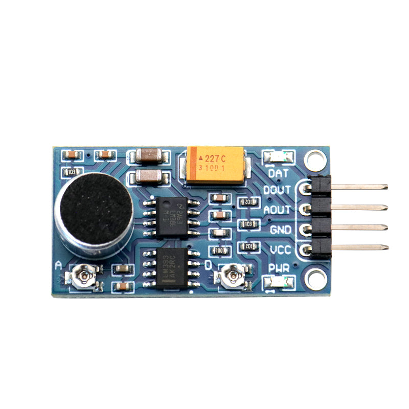 Səs Sensor Modulu Səs Aktivləşdirilmiş Sensor Keçici Səs Təsbiti LM386 Arduino ilə Uyğundur