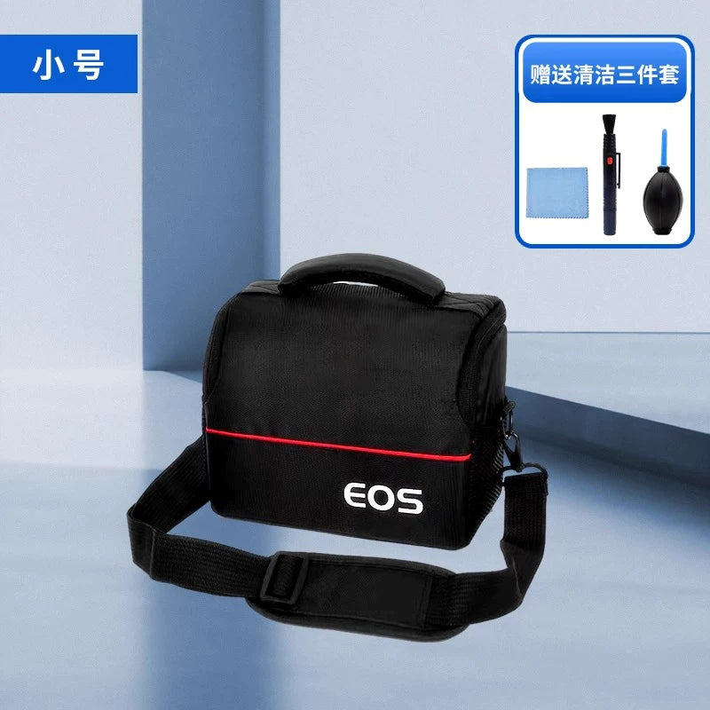 Canon kamera çantası üçün uyğundur R50 R6 R5C R62 R7 R8 R10 güzgüsüz fotoqrafiya çantası SLR çiyin EOS fotoqrafiya 800D6D90D200D ikinci nəsil EOSM50R7R10 qoruyucu qutu