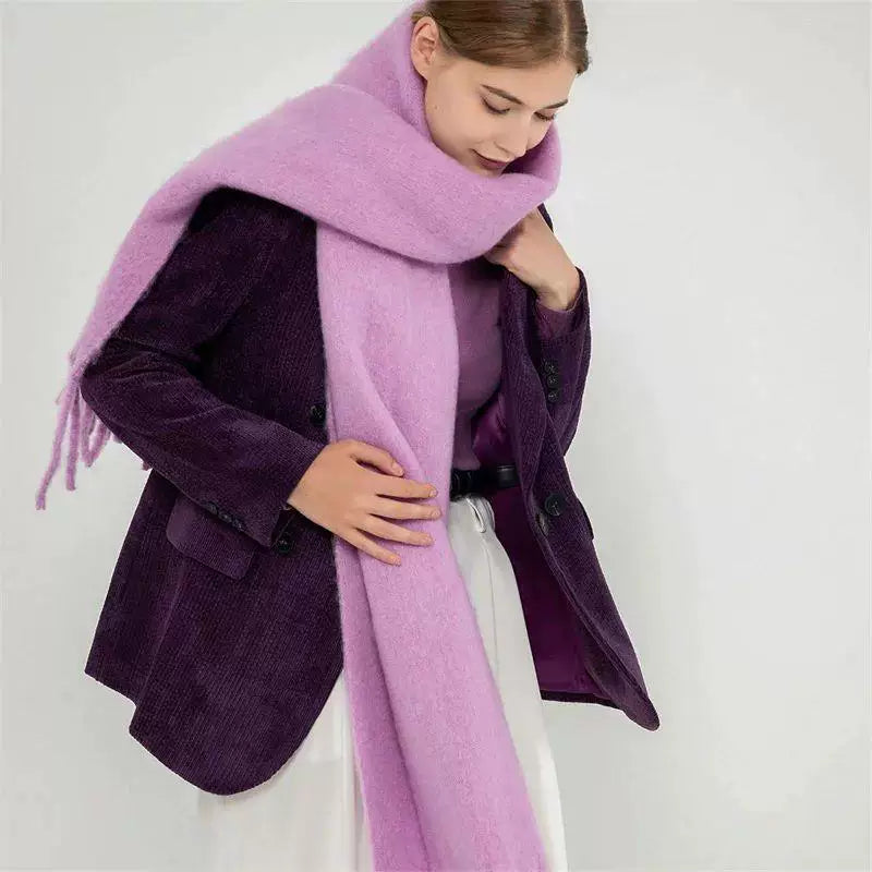 Lüks Payız Qış Qış Şərfi Qadın Kaşmir Şərfi Qalın