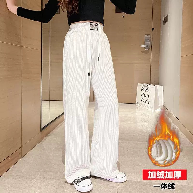 Qızlar üçün körpə şalvarları Uşaqlar üçün qış geyimləri