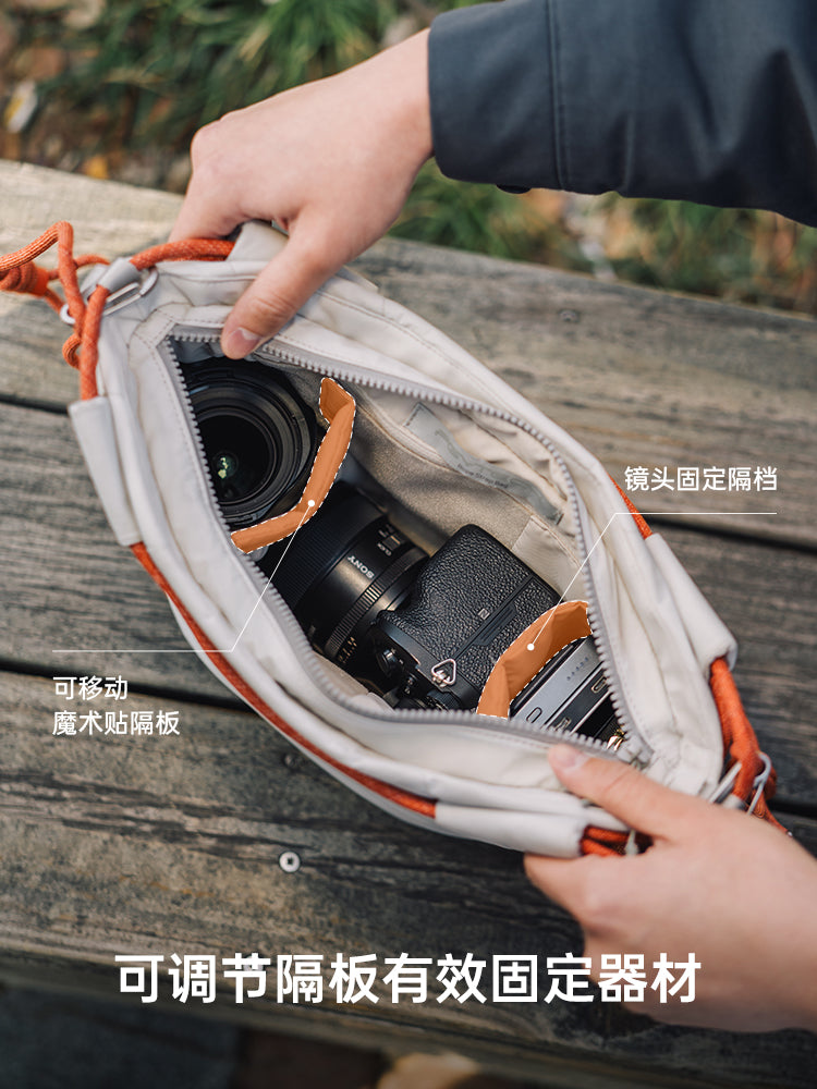 PGYTECH İpli Çanta Kamera Çantası Dandelion OneGo İpli Çanta Bulud Çantası Mikro Tək Çarpaz Çanta Çiyin Fotoqrafiya Çantası Fuji Kamera Çantası Liner Çantası Sony Canon Kamera Çantası üçün uyğundur