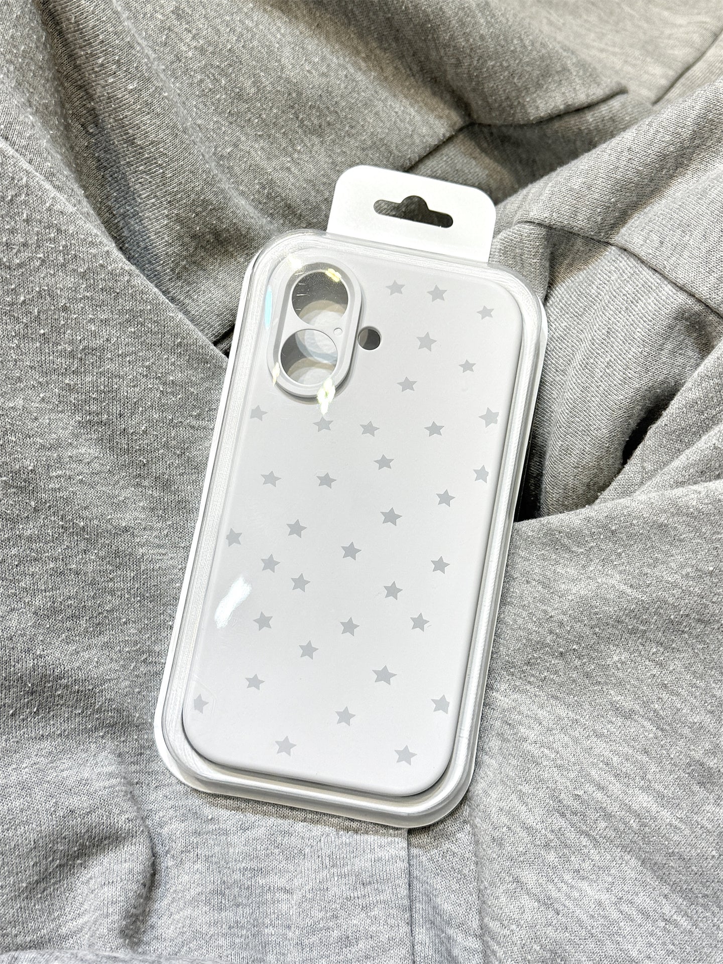 Sadə üslubda şaxtalı maye silikon tam ekranlı boz ulduzlar iphone17promax apple 14 cib telefonu qutusu 15 yeni 16pro qadın 13 qızlı ürək 17Air hər şey daxil, düşməyə qarşı örtük