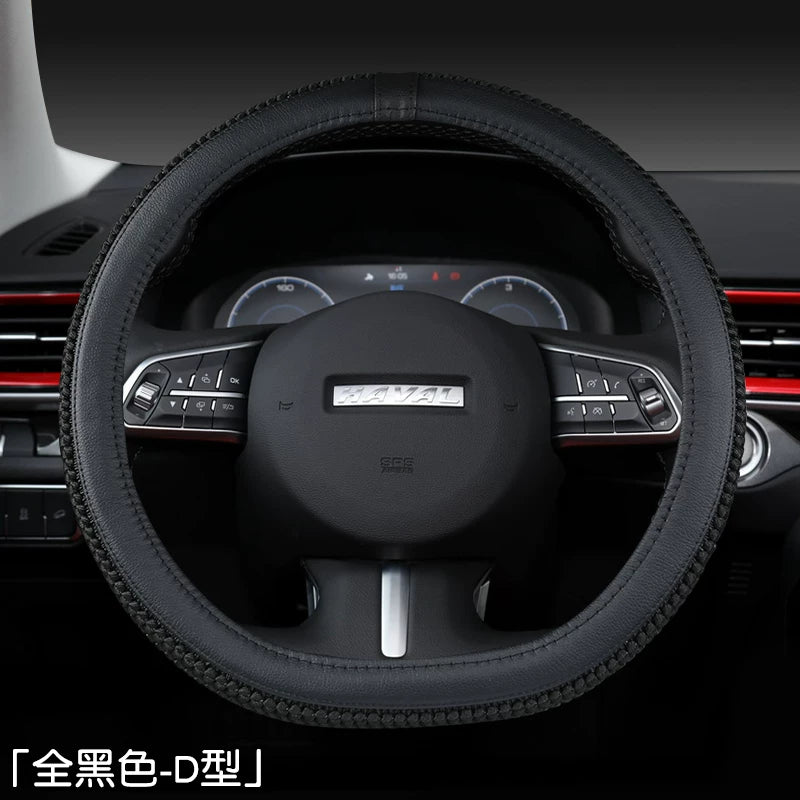 Sükan örtüyü Great Wall Haval H6, Red Rabbit F7, Big Dog M6, First Love Four Seasons buz ipək sükan örtüyü (universal) ilə uyğundur.