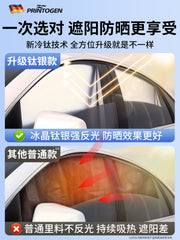 Magnetic sunshade, car window sunshade, car curtain privacy screen, sun protection, side window sunshade against strong light, car parking