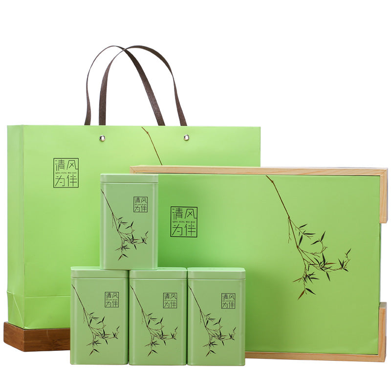 Yüksək səviyyəli çay qablaşdırma boş hədiyyə qutusu yaşıl çay Jinjunmei Biluochun Xinyang Maojian Longjing Anji qalay qutusu Qingfeng