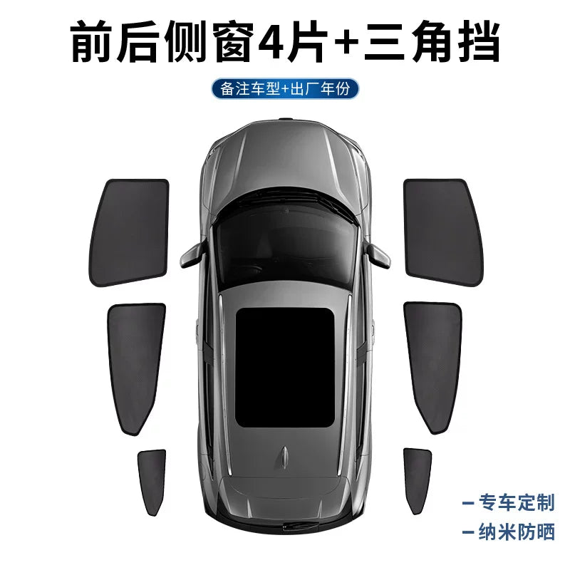 Mazda 8 üçün xüsusi avtomobil günəşdən qoruyucu örtük, pəncərə günəşindən qoruyucu qurğu, istilik izolyasiya bloku, model 11-15, torlu pərdə bloku, maqnit bərkitməsi