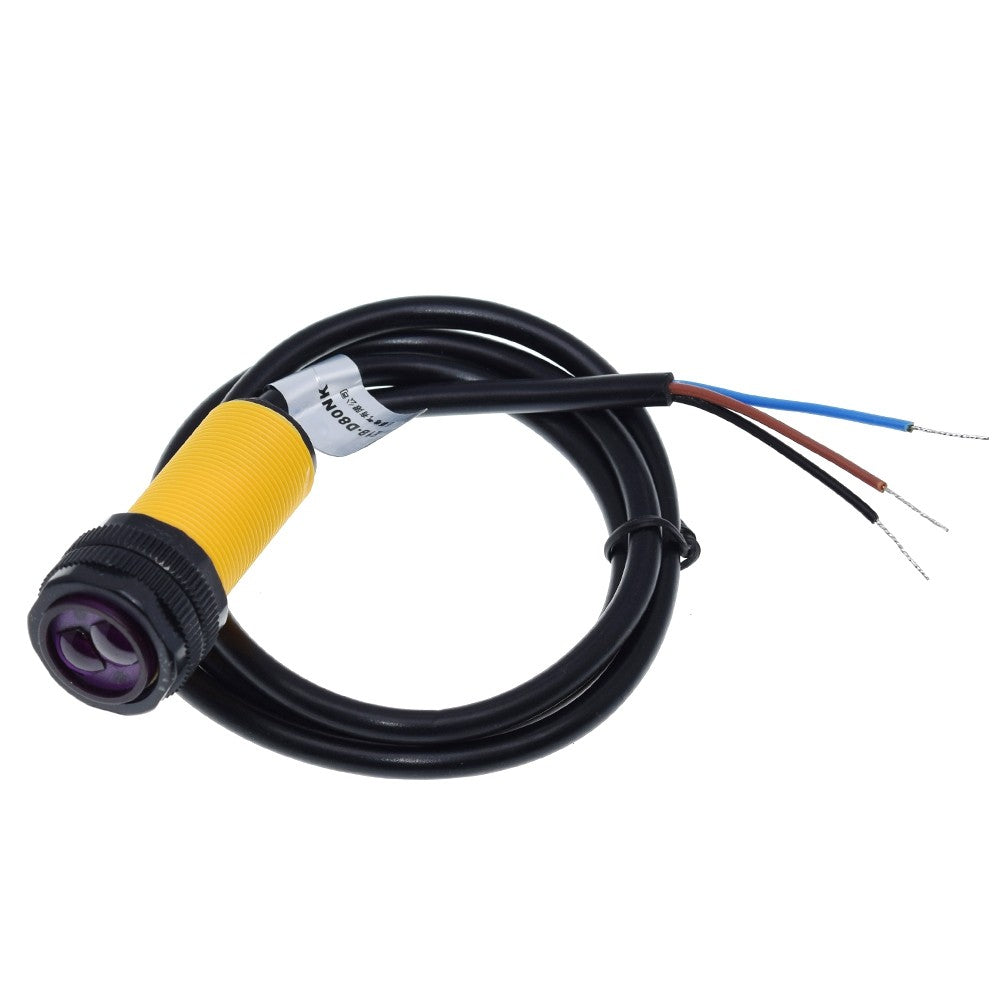E18-D80NK infraqırmızı fotoelektrik açar diffuz əksetmə maneədən yayınma sensoru modulu yaxınlıq açarı 3-80CM