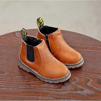 Oğlan uşaq qızlar üçün uşaq ayaqqabıları British vintage Mtin Boots