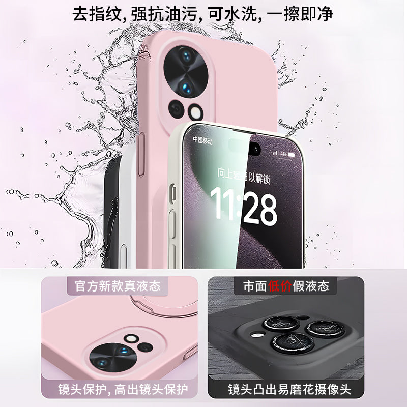 Huawei nova13 mobil telefon qutusu üçün uyğundur 15 premium maye nova14pro yeni model 12 fırlanan stend 11 dəriyə uyğun 9 yüngül lüks 7/8 düşməyə qarşı 10 qabıq ultra yüksək səviyyəli kişi və qadın hər şey daxil qoruyucu örtük