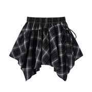 Cholisa 2025 Yeni Stil Qadınlar üçün Populyar Düzensiz A-xəttli Ətək, Yay üçün Unikal və Gözəl Qısa Ətək