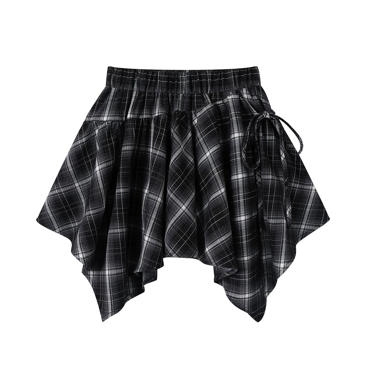 Cholisa 2025 Yeni Stil Qadınlar üçün Populyar Düzensiz A-xəttli Ətək, Yay üçün Unikal və Gözəl Qısa Ətək