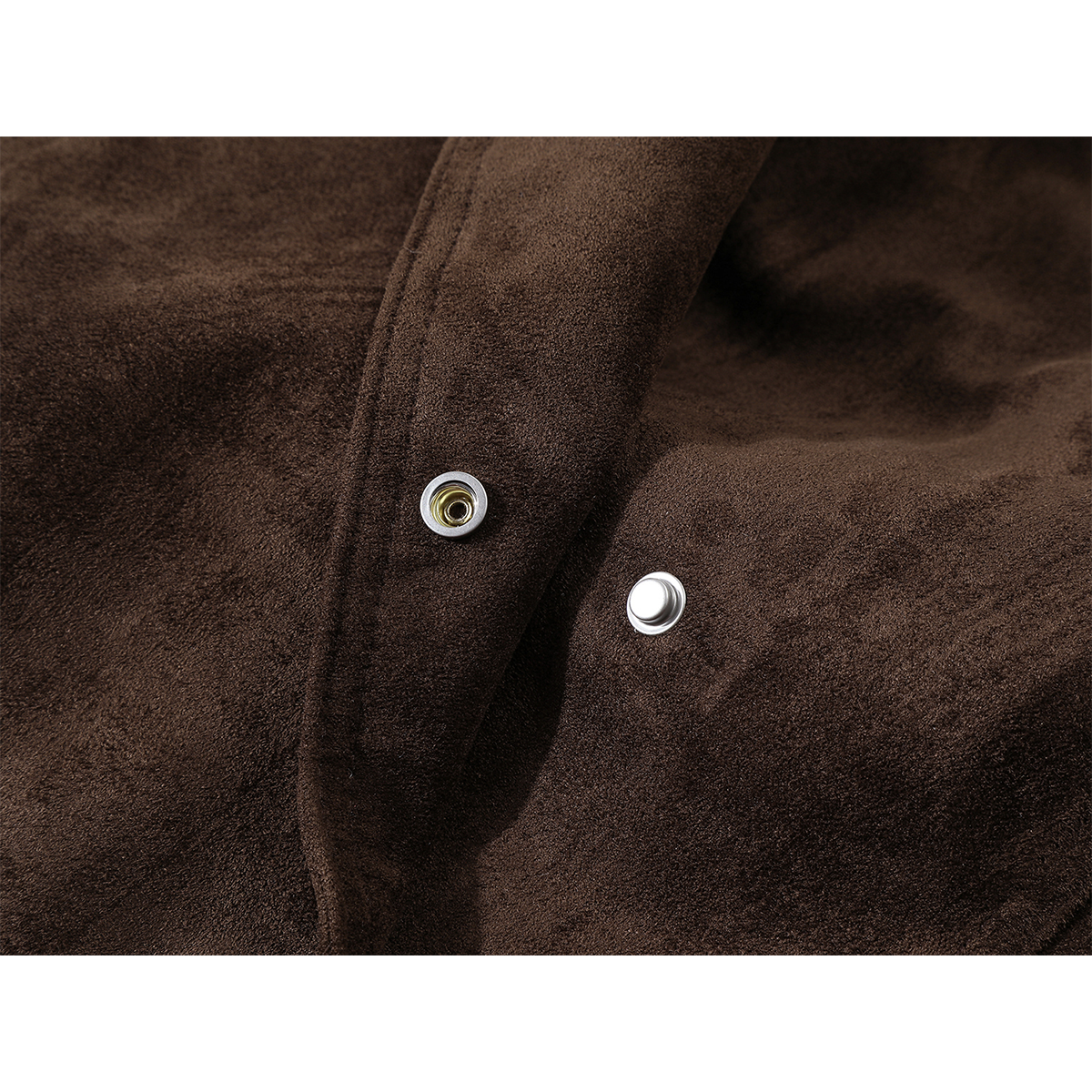 Cholisa Orta Uzunluqlu Zamşa Payız Paltosu 2026 Yeni Qadınlar üçün Məşhur Retro Stil Gödəkçə