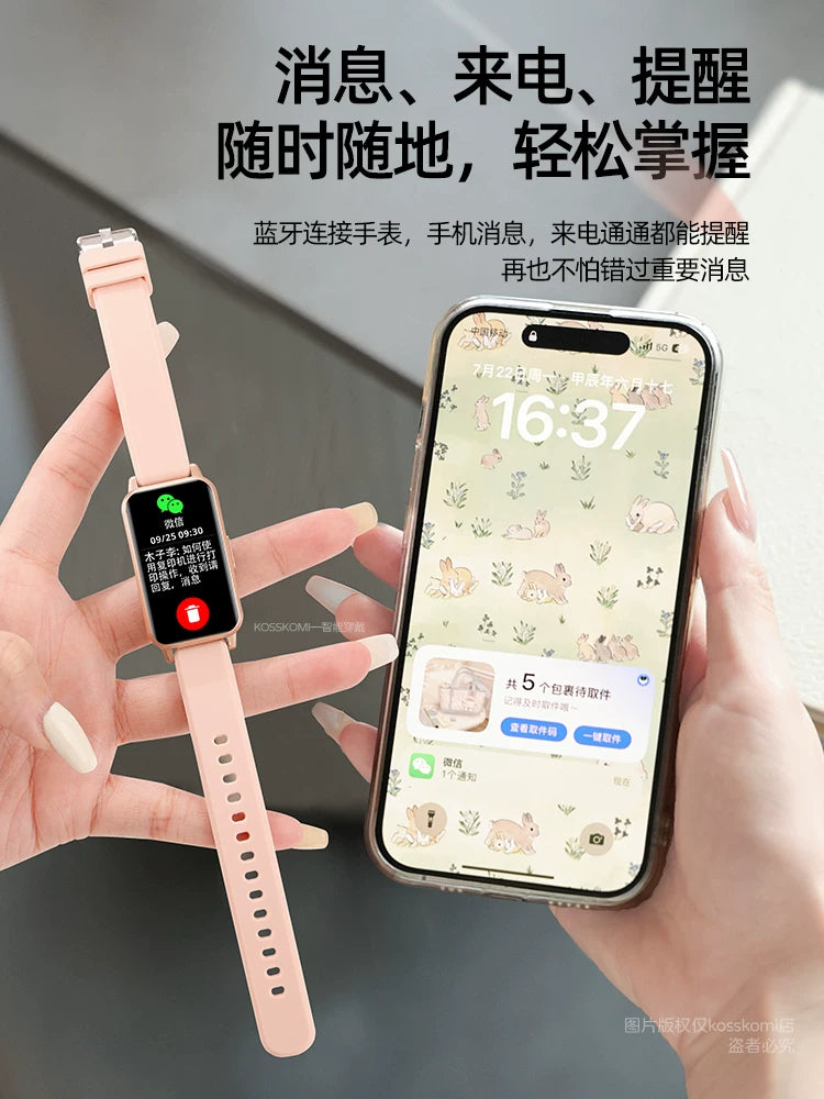 Ağıllı qolbaq 8pro yaraşıqlı cütlük ürək döyüntüsünü izləyən sağlamlıq yuxu sağlamlığı idman ödənişi elektron saat qadın modeli