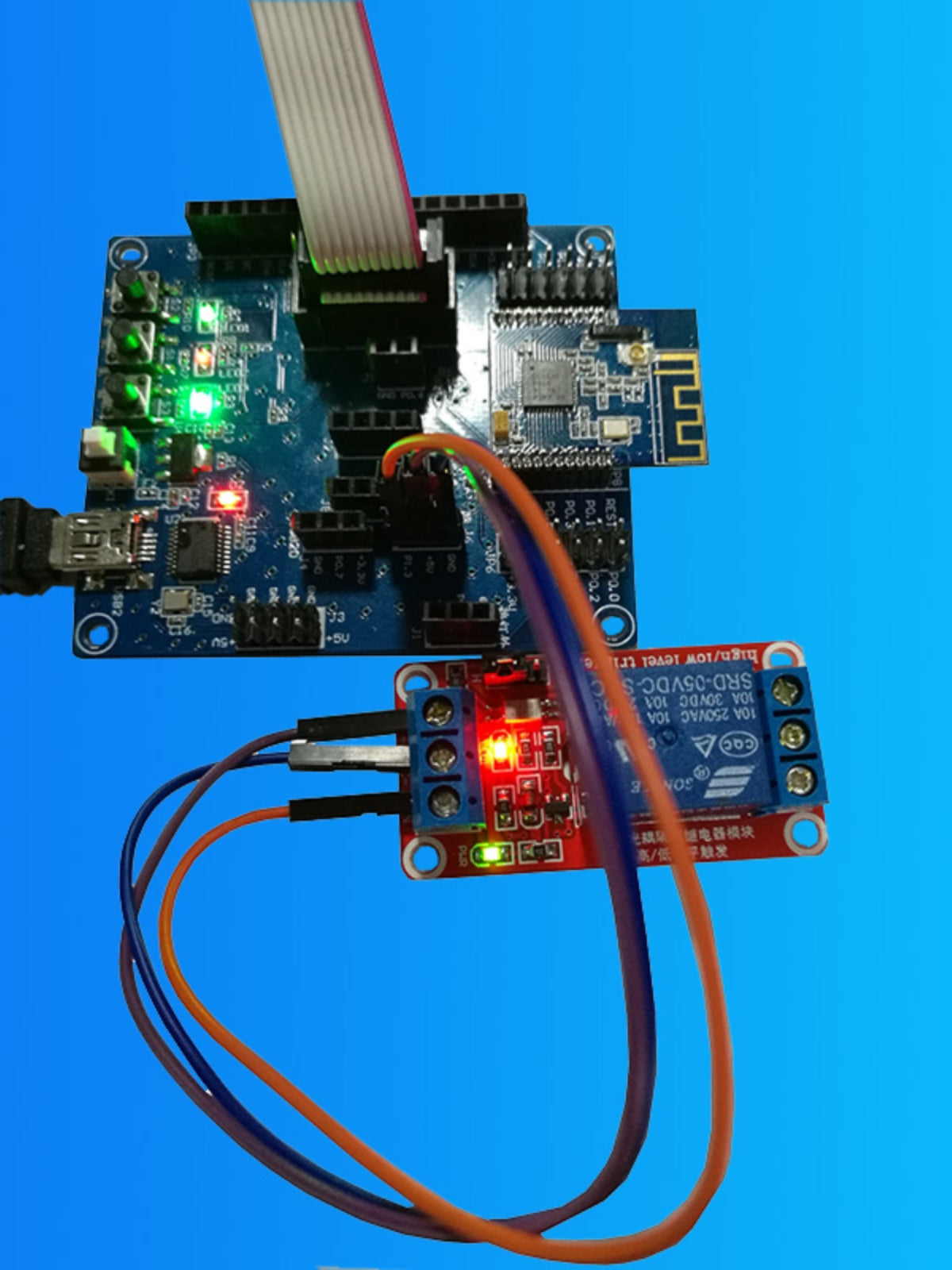 CC2530 simsiz modulu ZIGBEE simsiz modulu CC2530 wsn simsiz sensor şəbəkəsi RF4CE