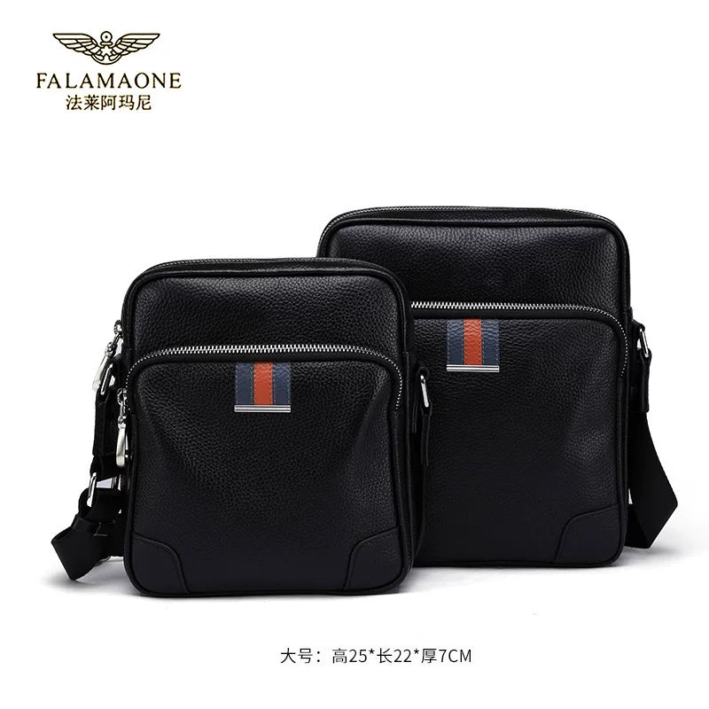 Fala Armani Kişi Çantası, Gündəlik, Qəşəng, Çoxfunksiyalı, Səyahət üçün uyğundur, Çiyin Çantası, Kişi Çantası